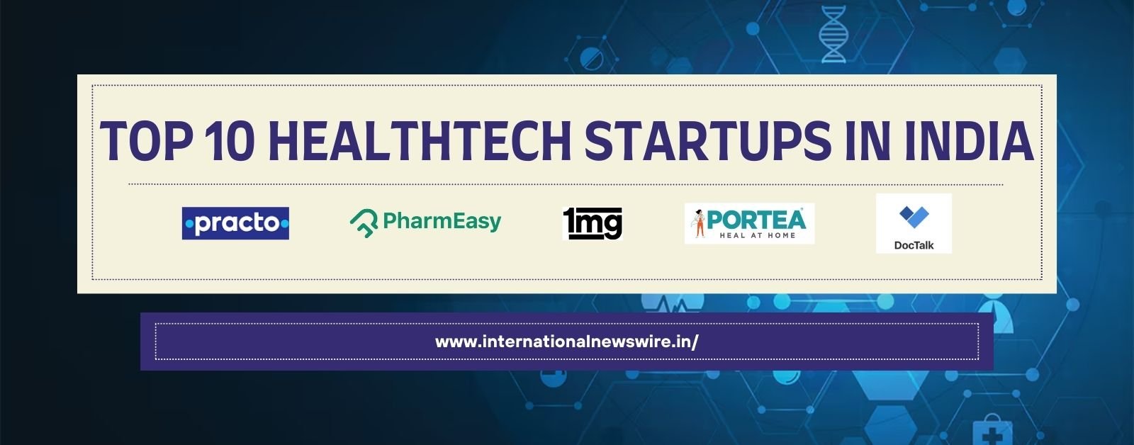 Top 10 HealthTech Startups in India