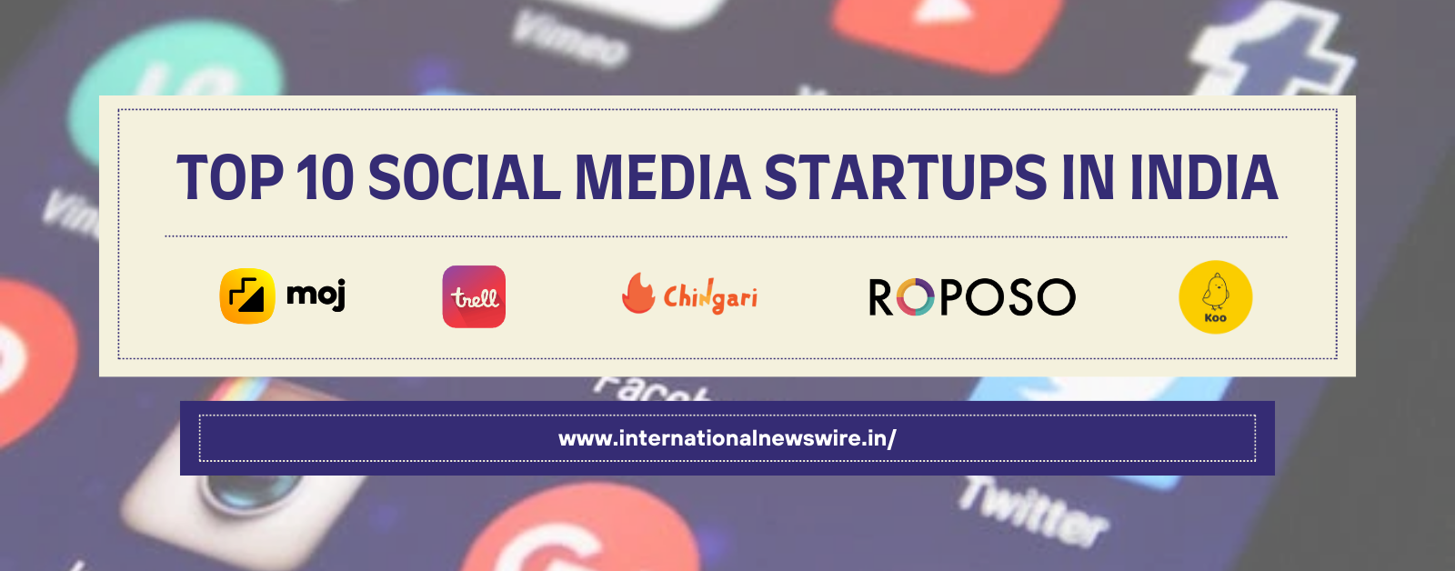 Top 10 Social Media Startups in India