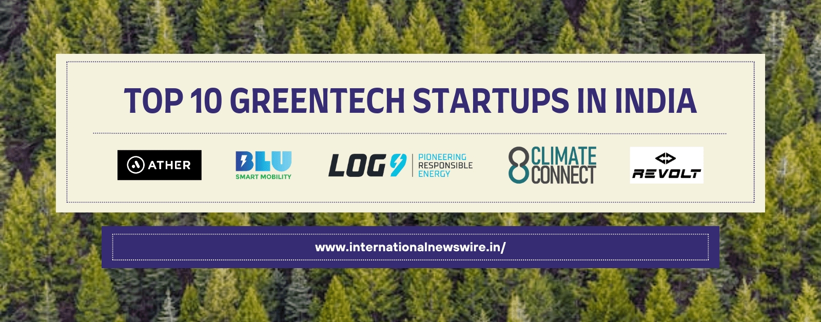 Top 10 GreenTech Startups in India