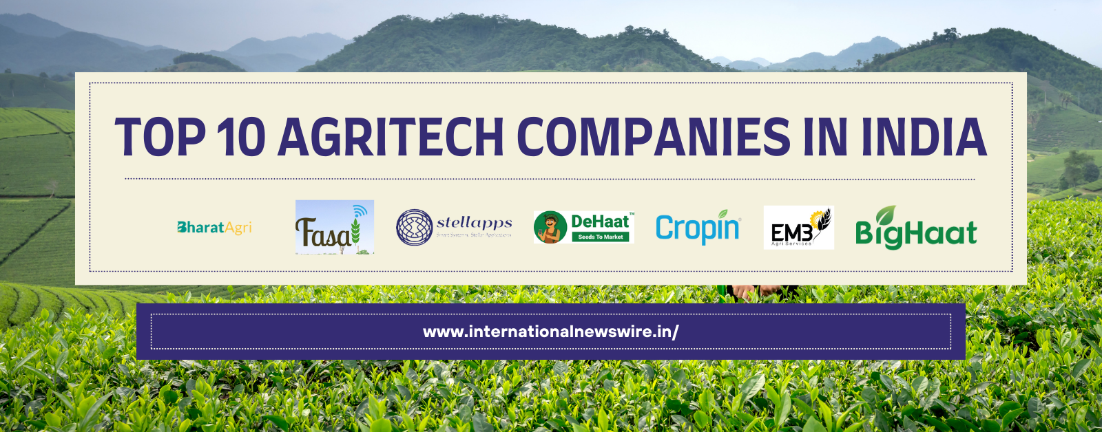 Top 10 AgriTech Startups in India