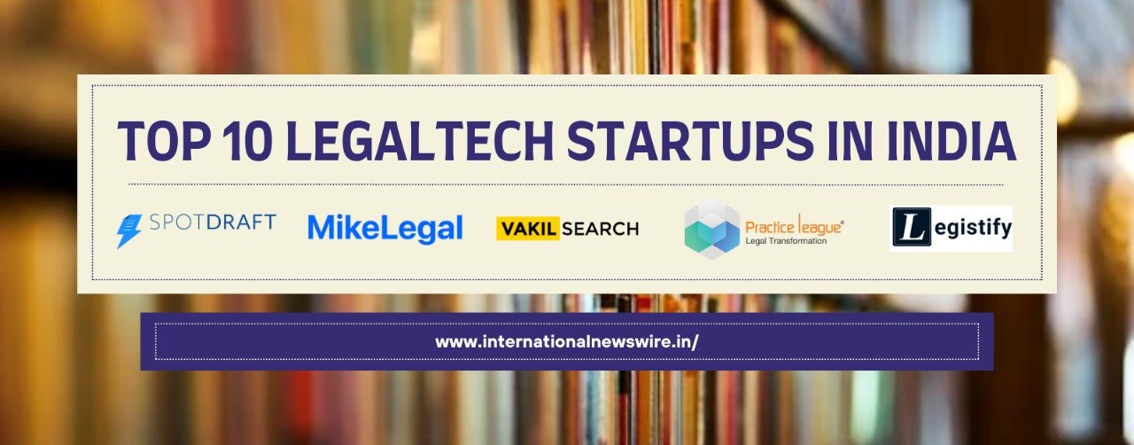 Top 10 LegalTech Startups in India