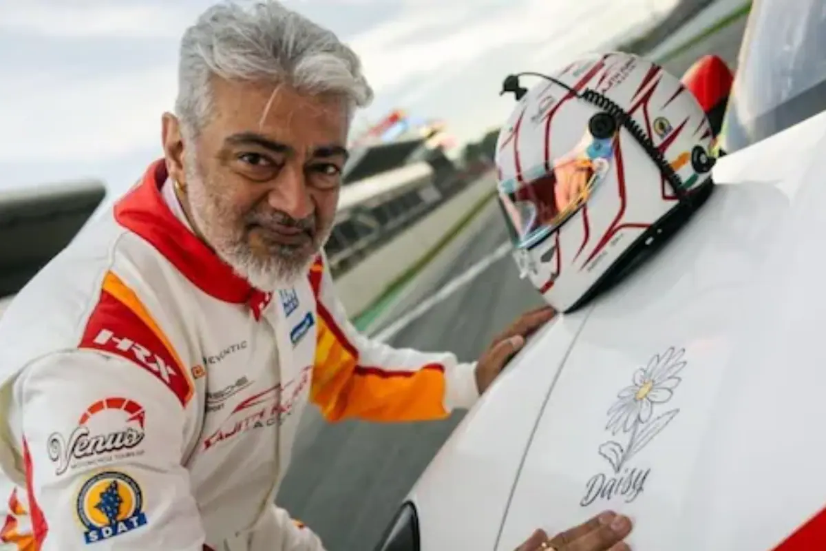 Thala Ajith's 180 Kmph Porsche Crash During Dubai 24H Practice Session